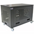 Custom Low Profile Cabinet With Casters
